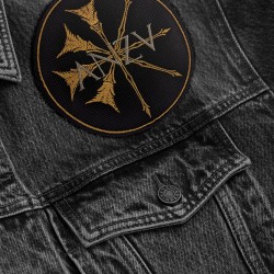 PATCH GOLDEN AN & SILVER LOGO