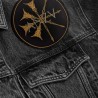 PATCH GOLDEN AN & SILVER LOGO